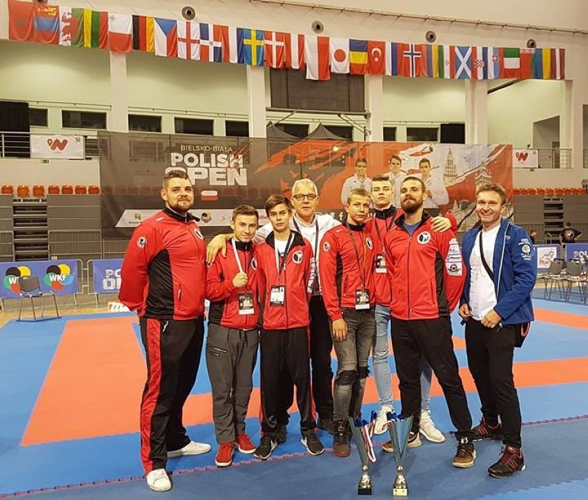 Cztery medale pleszewskich karateków na Polish Open