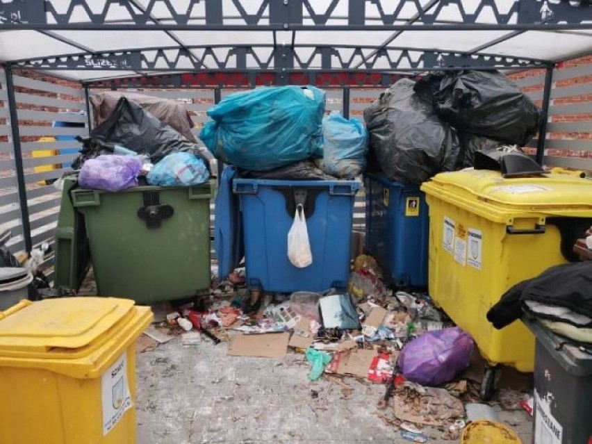 Nieprawidłowa segregacja odpadów w gminie Gniew!
