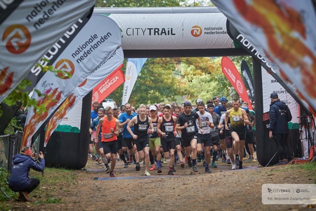 Rozpoczynające cykl zawody City Trail Trójmiasto na ścieżkach leśnych w Gdańsku (16.10.2022)