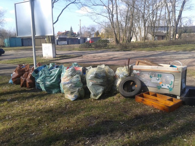 Oto efekt sprzątania Podlesia przez uczniów SP 18