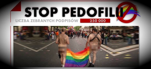 Stop Pedofilii - projekt ustawy w Sejmie. W Poznaniu - pikieta