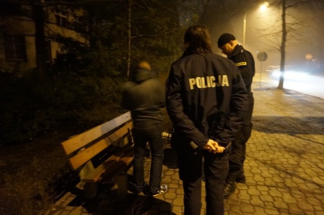 Nocna akcja policji w Rybniku