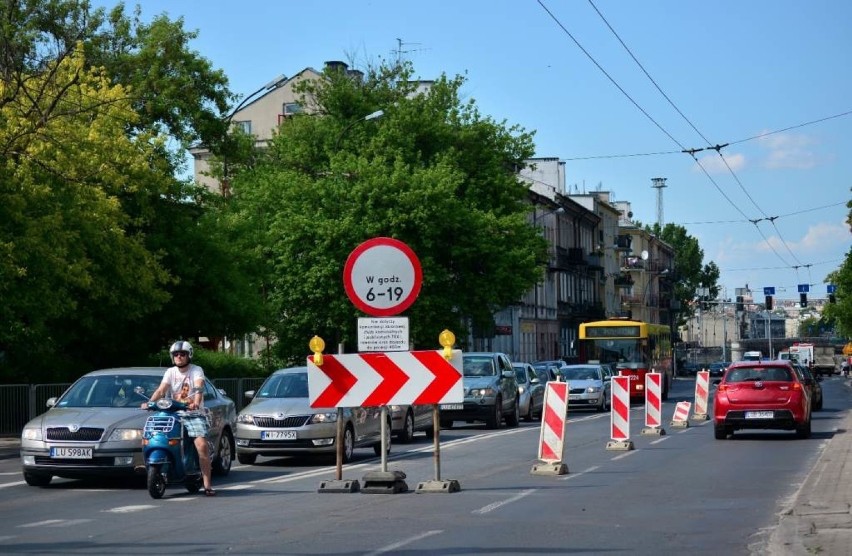 Remont wiaduktu nad ul. Kunickiego zmienił organizację ruchu