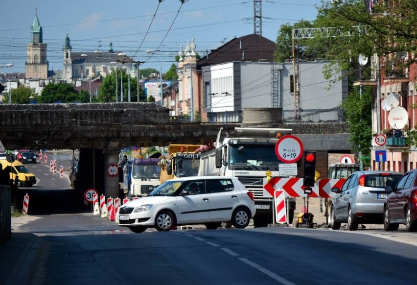 Remont wiaduktu nad ul. Kunickiego zmienił organizację ruchu