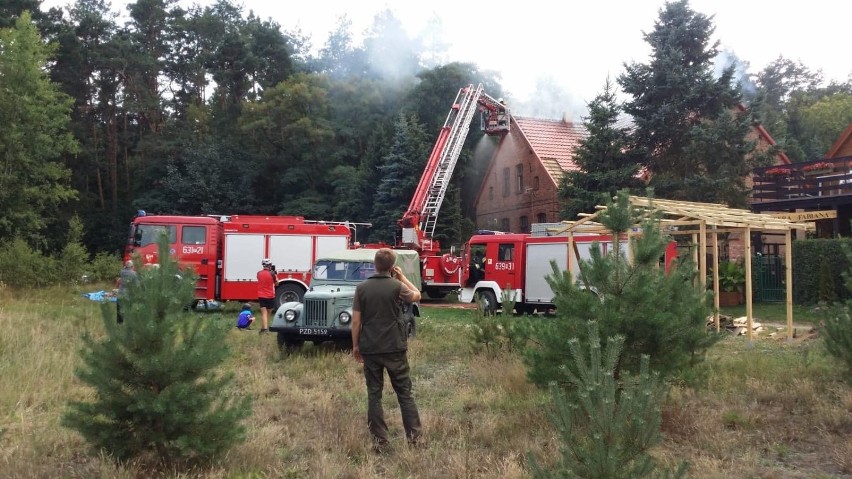 Pożar domu pod Skokami. Sytuację opanowali wysłani strażacy [GALERIA ZDJĘĆ]