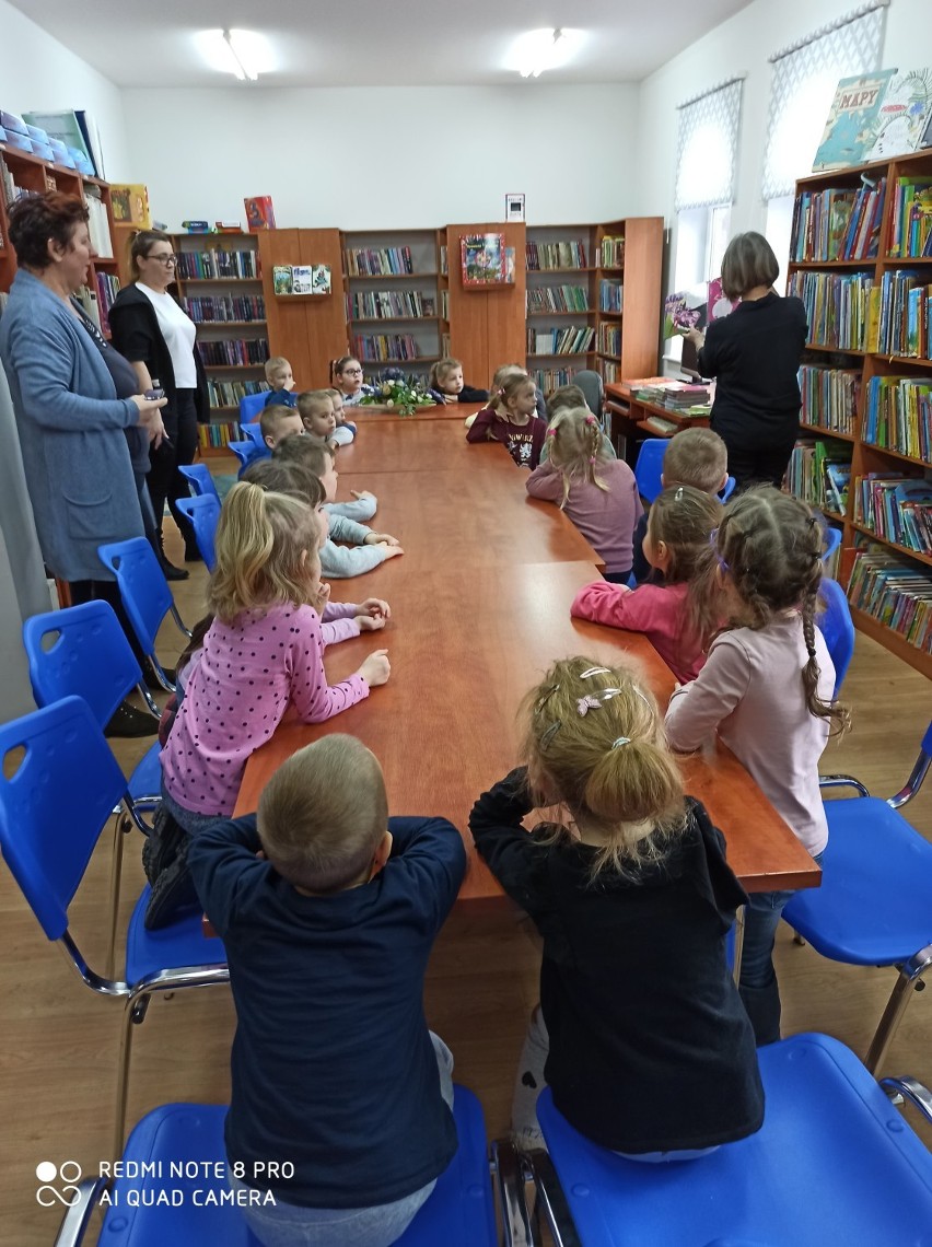 Przedszkolaki z Kamieńca odwiedziły Centrum Kultury i Bibliotekę Publiczną