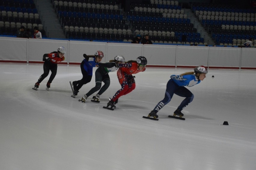 Mistrzostwa Polski w short tracku w Arenie Lodowej...