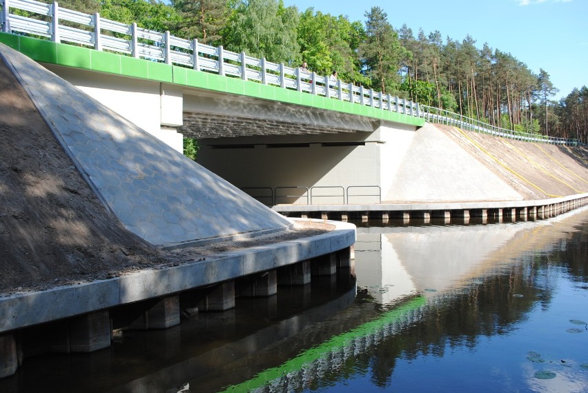 Most kosztował 6,5 mln zł,  z czego 1 mln zł dołożyły Lasy...
