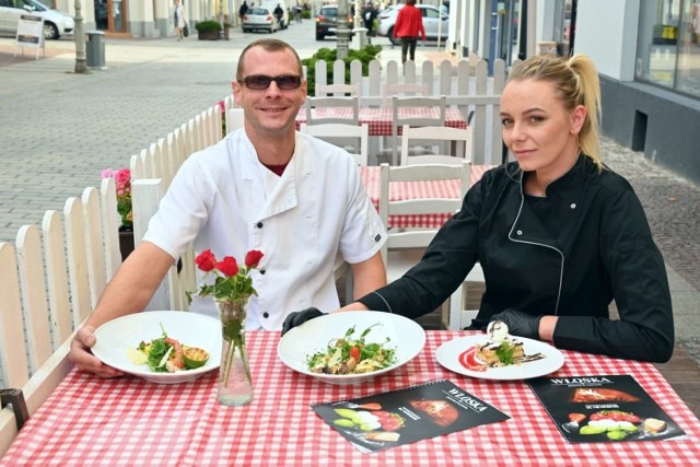 Do restauracji Włoska Pizzeria & Trattoria na festiwalowe dania zapraszają Dominik Duda, właściciel lokalu, oraz Katarzyna Podgórska - szef kuchni.