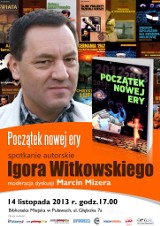 Igor Witkowski w puławskiej bibliotece