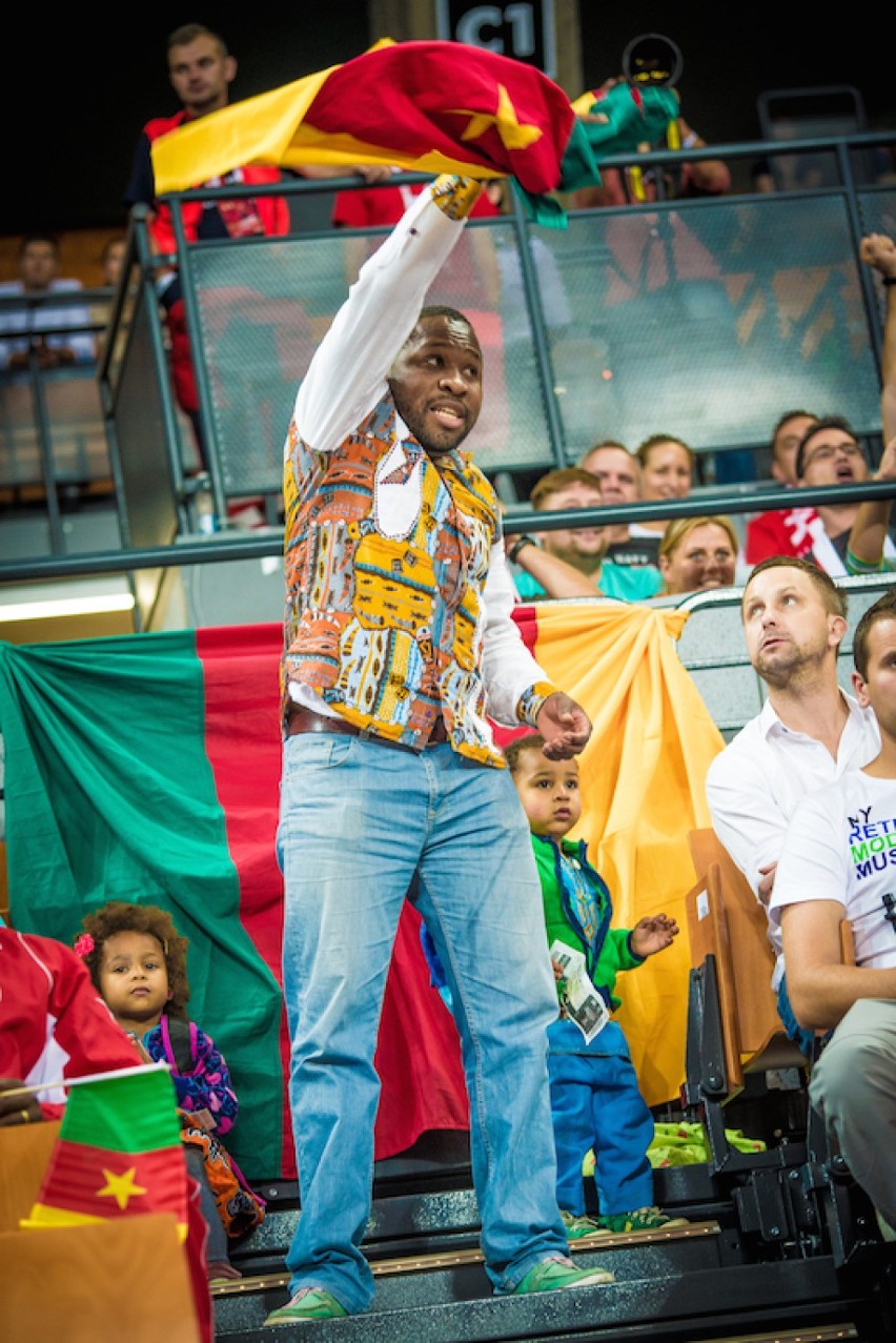 Kibice na meczu Kamerun - Australia Mistrzostwa Świata 2014