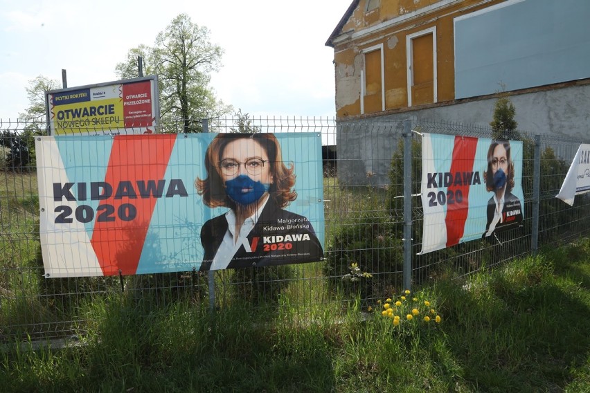 Plakatowa kampania wyborcza w Legnicy [ZDJĘCIA]