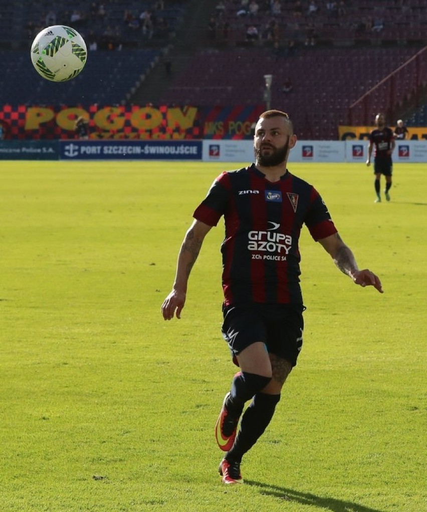 Pogoń - Górnik Łęczna 1:1. Remis i smutek w Szczecinie [zdjęcia]