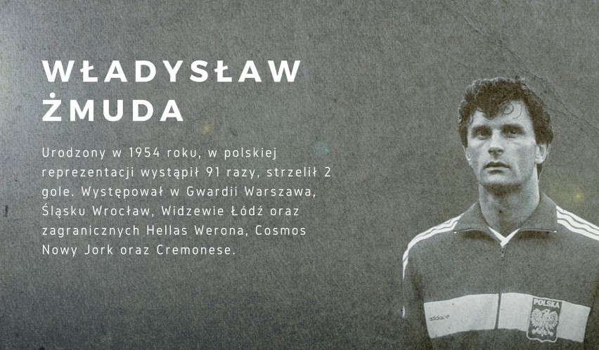 Urodziny w 1954 roku, w polskiej reprezentacji wystąpił 91...