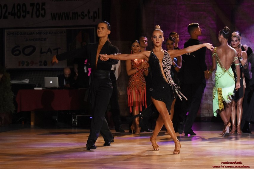 Pięknie potańczyli! W Zawierciu odbył się Międzynarodowy Turniej Tańca Towarzyskiego - NOWE ZDJĘCIA