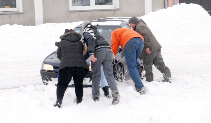 Lubrza, 2010 rok. Auto nie odpalało.