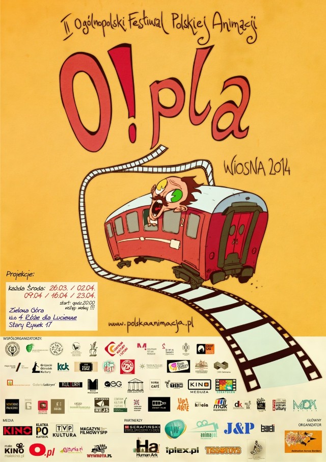 II OGÓLNOPOLSKI FESTIWAL POLSKIEJ ANIMACJI „O!PLA” 2014