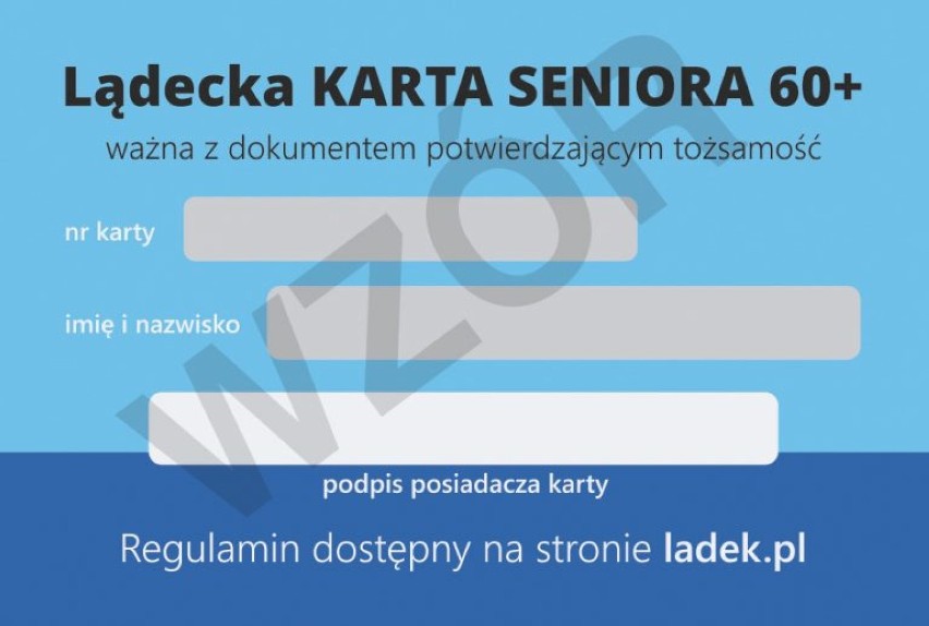 Mieszkańcy gminy Lądek-Zdrój mogą odebrać Ogólnopolską Kartę Seniora