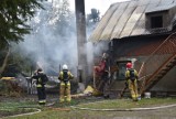 Pożar domu w Albertowsku. Strażacy uratowali mienie o wartości 700 tysięcy złotych