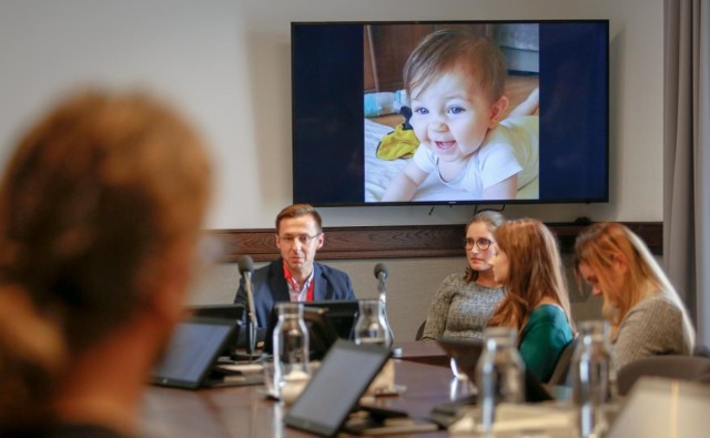 O poszukiwaniu dawcy szpiku kostnego dla małego Ludwika z Gdańska dowiedzieliśmy się podczas konferencji prasowej w magistracie 22.10.2019 r.