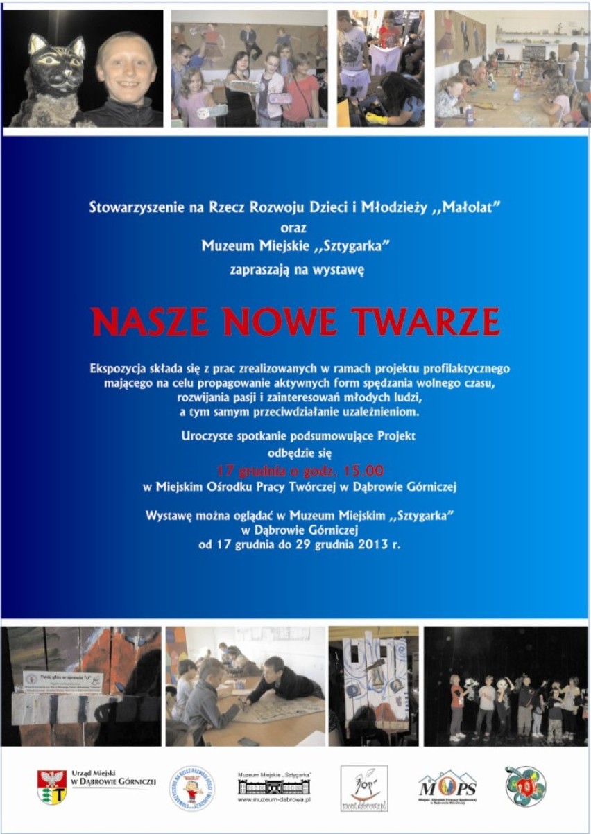 "Nasze nowe twarze" - zapraszamy na wystawę