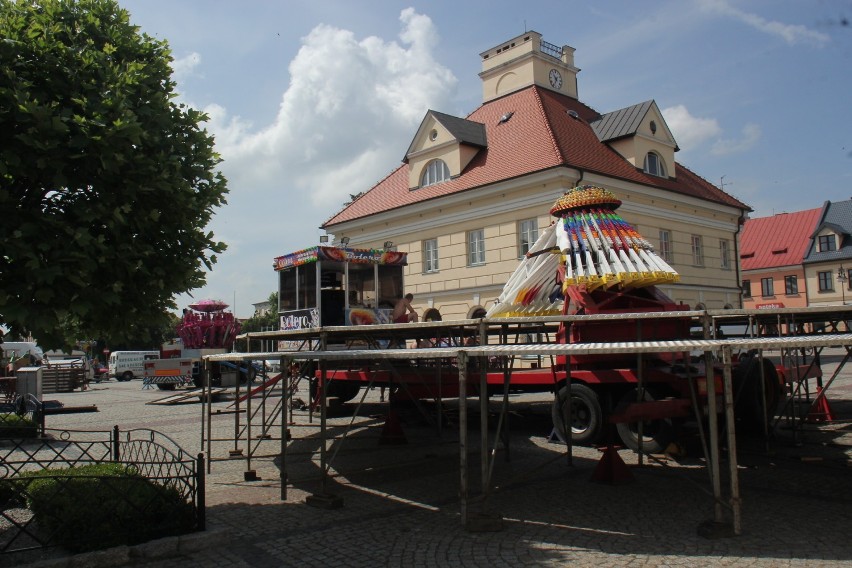 Na pl. Kościuszki powstaje lunapark