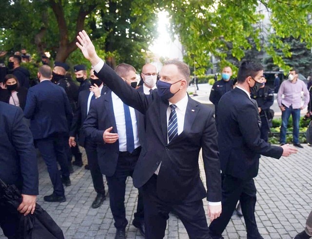 Prezydent Andrzej Duda odwiedza kolejne miasta w rakcie kampanii prezydenckiej.