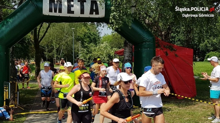 Dąbrowski ultramaraton DG24h: policjanci pobiegli dla Kubusia. Jest rekord! [WYNIKI, FOTO]