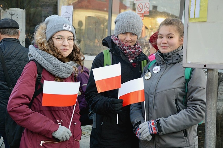 W obu marszach wzięli udział zarówno młodsi, jak i starsi