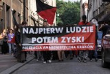 Protest przeciwko likwidacji antykwariatu w Krakowie [zdjęcia, wideo]