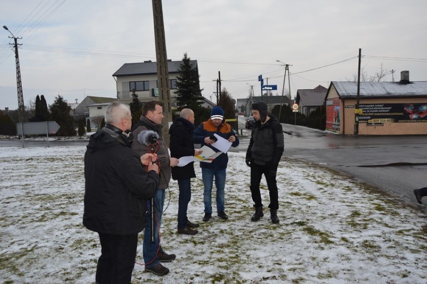 Niebezpieczne skrzyżowanie na drodze wojewódzkiej 473 w...