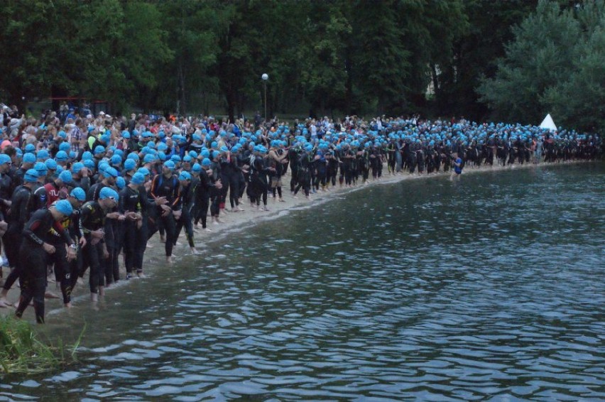 Garmin triathlon Ślesin 2015