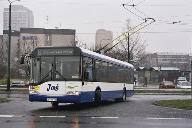 Tyski Trolejbus marki Solaris Trollino 12T