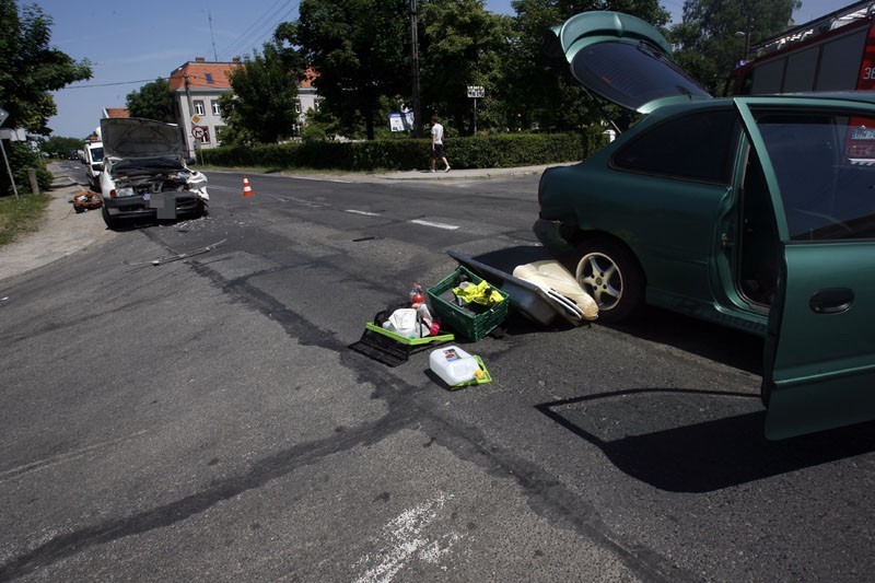 Legnica: Wypadek w Kunicach(ZDJĘCIA)
