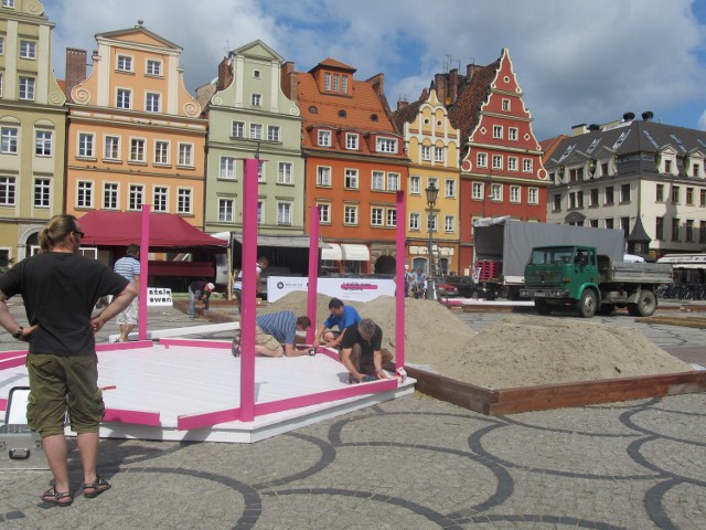 Plac Solny Wrocław plaża festiwalowa T-Mobile Nowe Horyzonty 2013