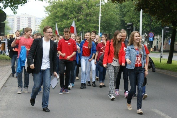 W Święto Wolności – 4 czerwca młodzież konińskich szkół...