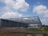 Budowa nowej hali produkcyjnej firmy TS Aluminium w Radomiu blisko finiszu. Będą nowe miejsca pracy [ZDJĘCIA]