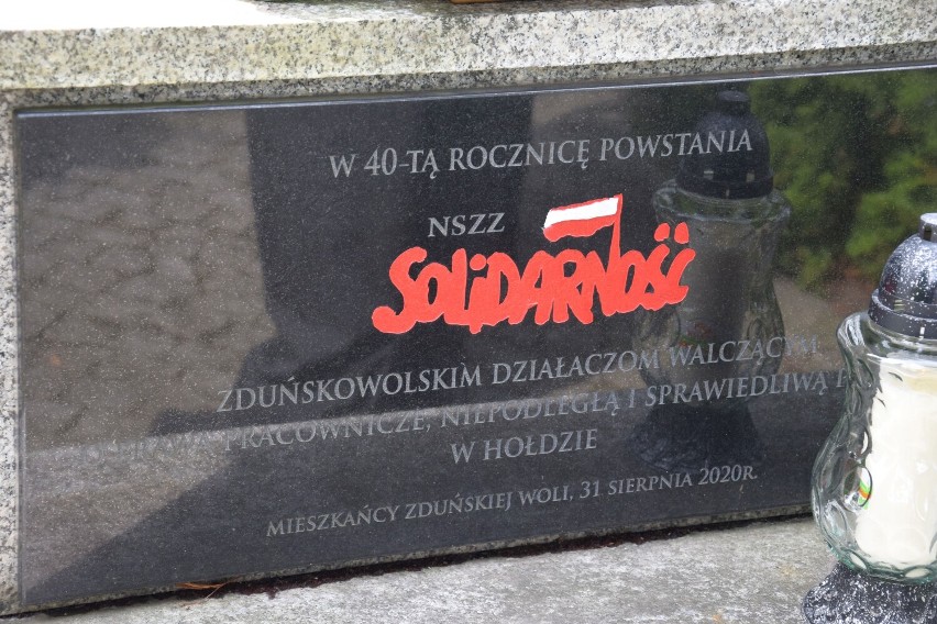 Obchody 43-lecia Solidarności w Zduńskiej Woli