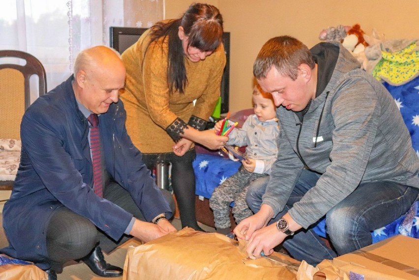 Szlachetna Paczka dotarła w niedzielę do jednej z rawskich...