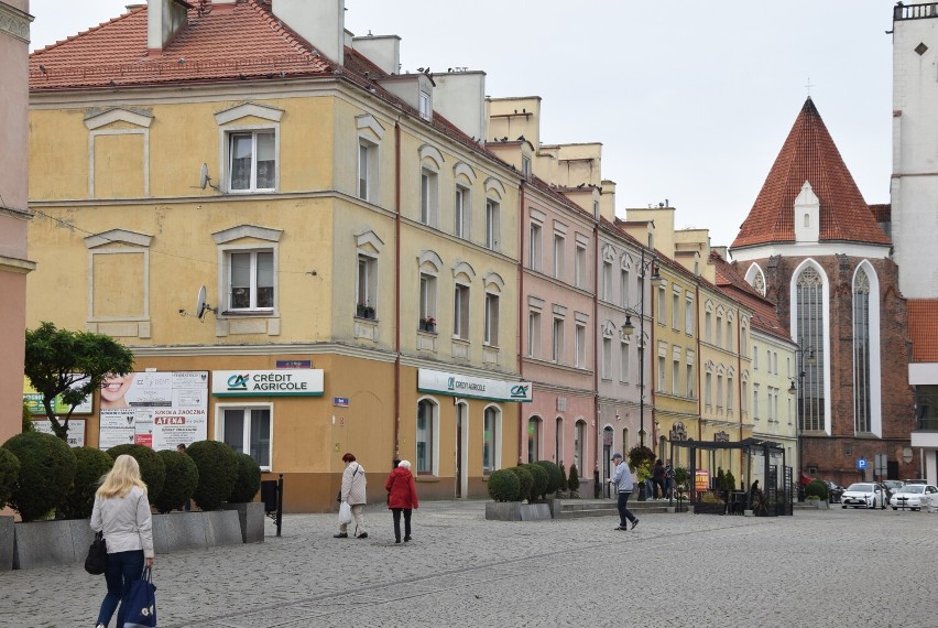 Tak obecnie prezentuje się oleśnicka starówka