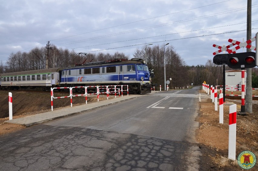 Przejazd kolejowy na Konieczki 