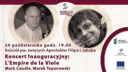 Musica Antiqua Viva Żory 2013 - koncert inauguracyjny już dzisiaj