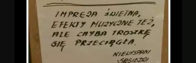 Te ogłoszenia z klatek schodowych rozbawiają do łez!