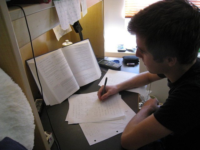 http://commons.wikimedia.org/wiki/File:Studying.jpg