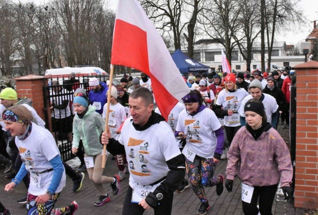 Cały czas można zapisać się na Biegi Tropem Wilczym, które 3 marca organizowane będą w Inowrocławiu i Kruszwicy. Na zdjęciu ubiegłoroczny inowrocławski bieg