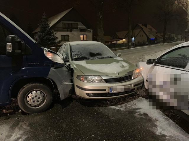 Do zderzenia trzech aut doszło na ul. Opolskiej (dawniej w Borkach).