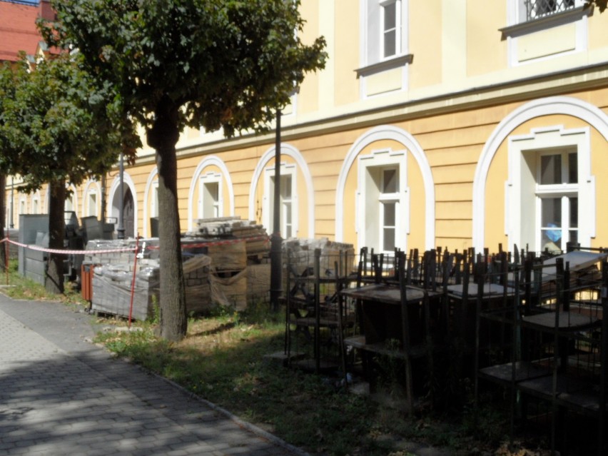 Sąd Rejonowy w Rybniku - remont w toku
