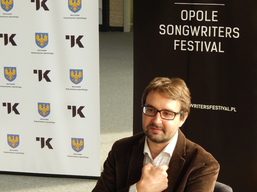 Roman Szczepane, dyrektor Opole Songwriters Festival podczas...