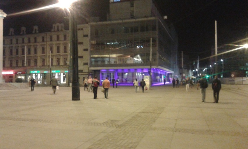 Przebudowa centrum Katowic - plac Teatralny