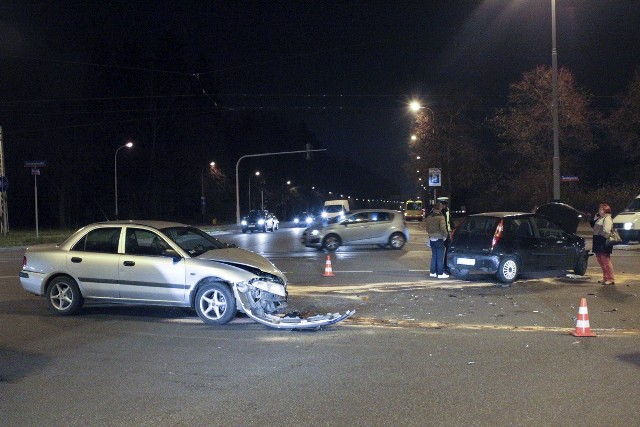 Wypadek na Konstantynowskiej w Łodzi